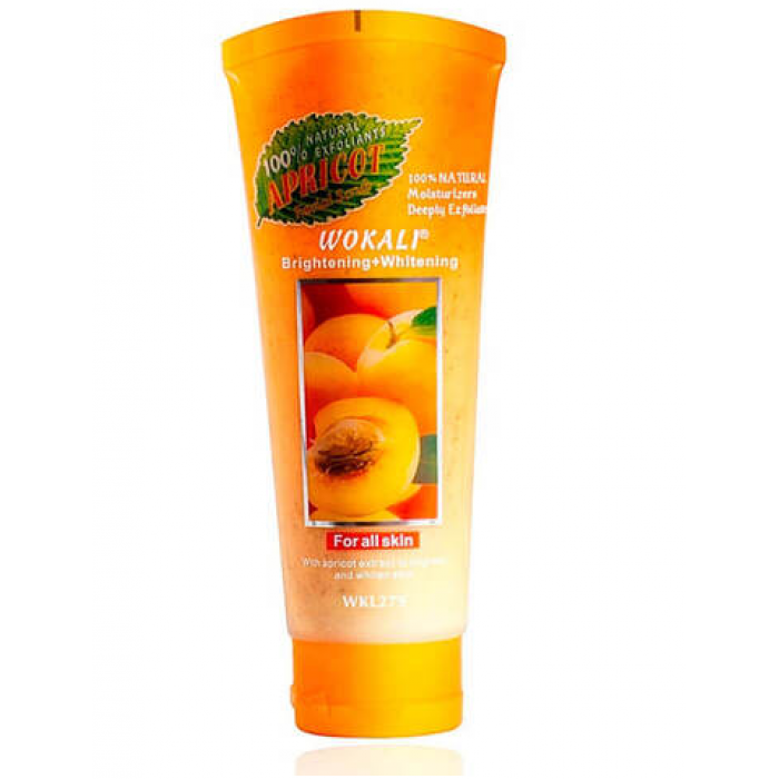 Скраб для особи Wokali Smoothing Moisturizing Apricot 120 мл