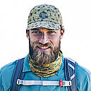 Кепка Buff One Size Pack Trek Cap Santiago silversage, фото 5