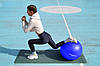 М'яч для фітнесу (фітбол) Power System PS-4018 Ø85 cm PRO Gymball Blue, фото 4