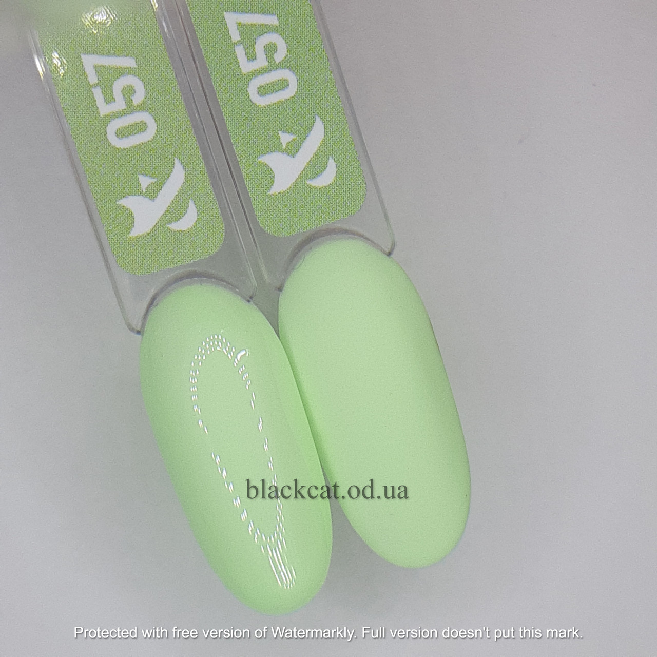 Гель лак F.O.X Spectrum №057 7ml м'ятний