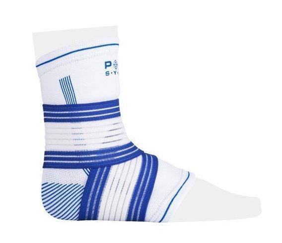 Бандаж на гомілкостоп Power System PS-6009 Ankle Support Pro Blue/White L/XL (1шт.)