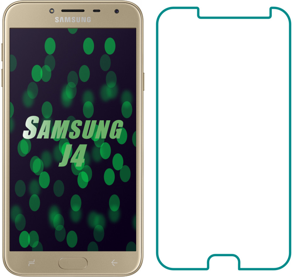 Захисне скло Samsung Galaxy J4 J400 (Прозоре 2.5 D 9H) (Самсунг Джей Джи 4 2018)