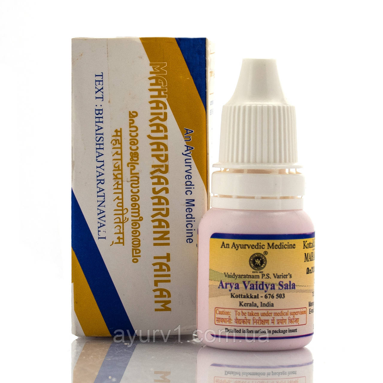 Махарайдафарарні, Maharajaprasani tailam, 10 мл