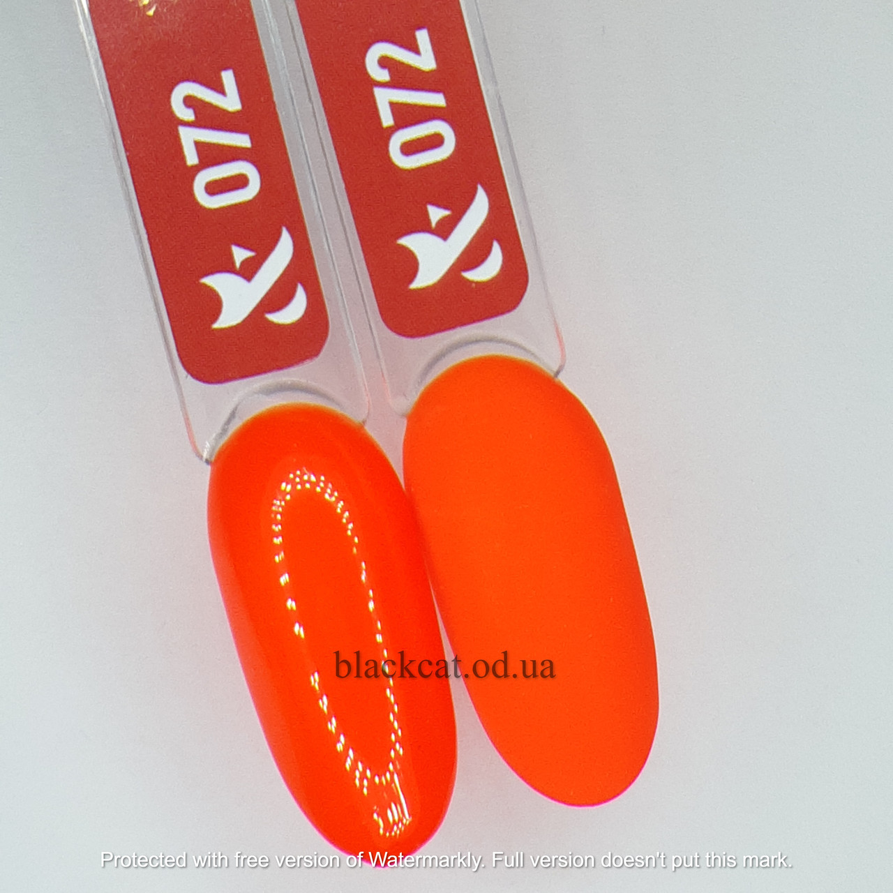 Гель лак F.O.X Spectrum №072 7ml кораловий