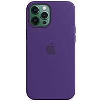 Чохол Silicone Case Original Full Cover для Apple iPhone 12 Pro Max Фіолетовий