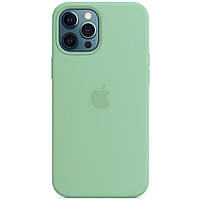 Чохол Silicone Case Original Full Cover для Apple iPhone 12 Pro Max Мятний