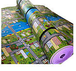 Килимок дитячий «Паряче місто», т. 11 мм, хім зшитий пінополіетилен, 120х400 см. Україна, TERMOIZOL®, фото 7