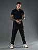 Чоловічі спортивні штани з плащової тканини із сітчастою підкладкою розміри від 50 до 58, фото 4