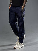 Мужские спортивные брюки из плащевки с сетчатой подкладкой размеры от 50 до 58