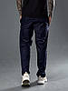 Чоловічі спортивні штани з плащової тканини з сітчастою підкладкою розміри від 50 до 58, фото 2