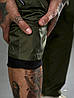 Чоловічі спортивні штани з плащової тканини із сітчастою підкладкою розміри від 50 до 56, фото 6