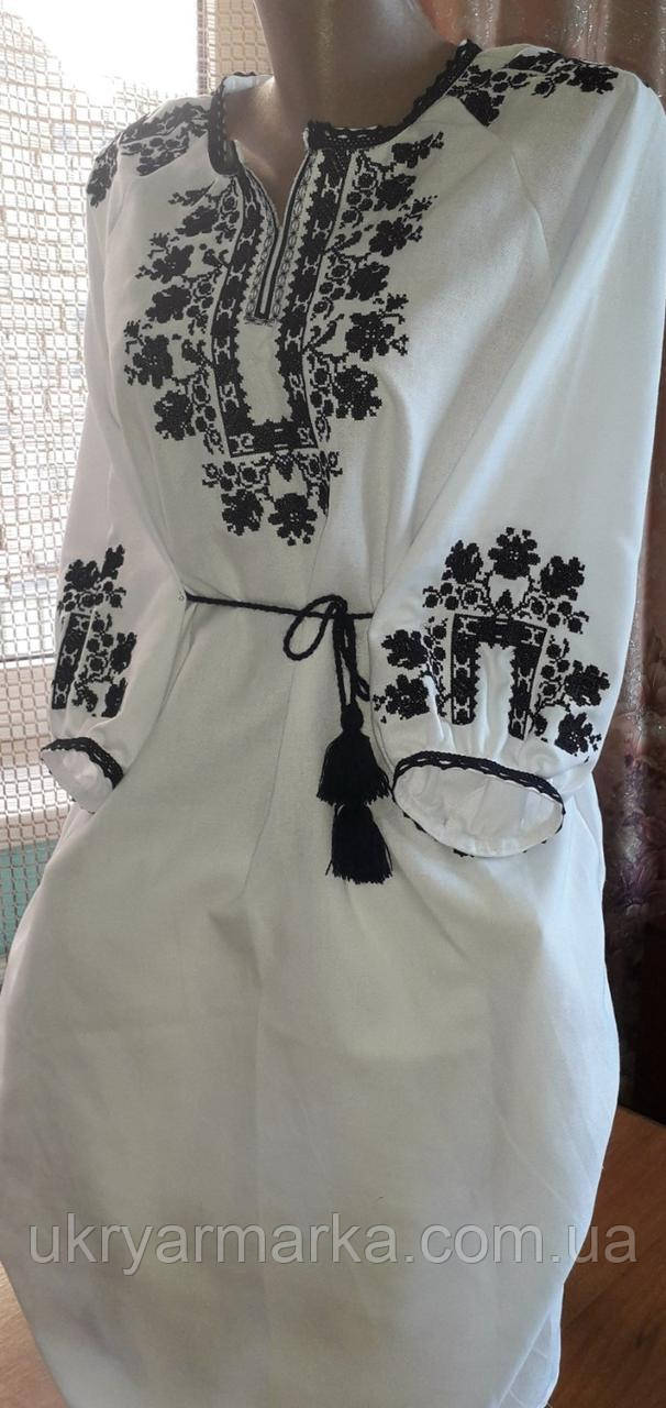 Вишите жіноче плаття - легка трапеція "Сусанна"