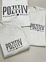 Корпоративная одежда с индивидуальным логотипом. Футболки с логотиопом.