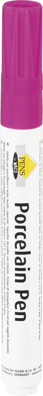 Маркер для кераміки, скла, фарфору фіолетовий Waco 219241024