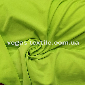 Тканина Двонитка Неон Салатовий (Футер)