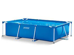 Каркасний басейн Intex 28271 Rectangular Frame 260×160×65 см - Прямокутний сімейний басейн із ПВХ, 2282 л, фото 3