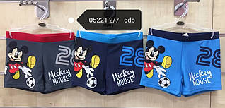 Купальні плавки для хлопчиків оптом Disney, розміри 2-7 років, арт. 05221
