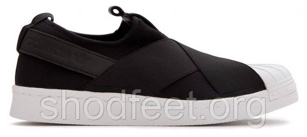 Adidas Superstar Slip On Womens Black White ShodFeet 210025829