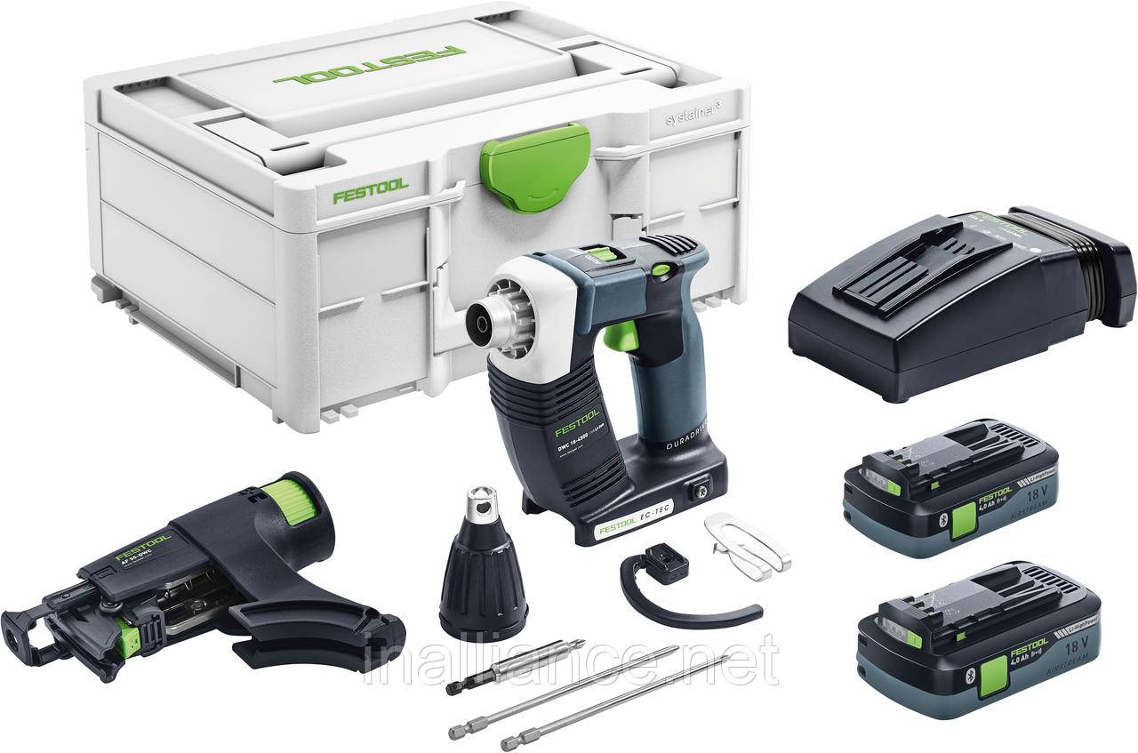 Акумуляторний будівельний шурупокрут DURADRIVE DWC 18-4500 HPC 4.0 I-Plus Festool 576502