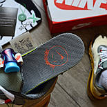 Чоловічі кросівки Nike Air Max 270 React Travis Scott бежеві осінь-весна демісезонні. Живе фото. топ, фото 10