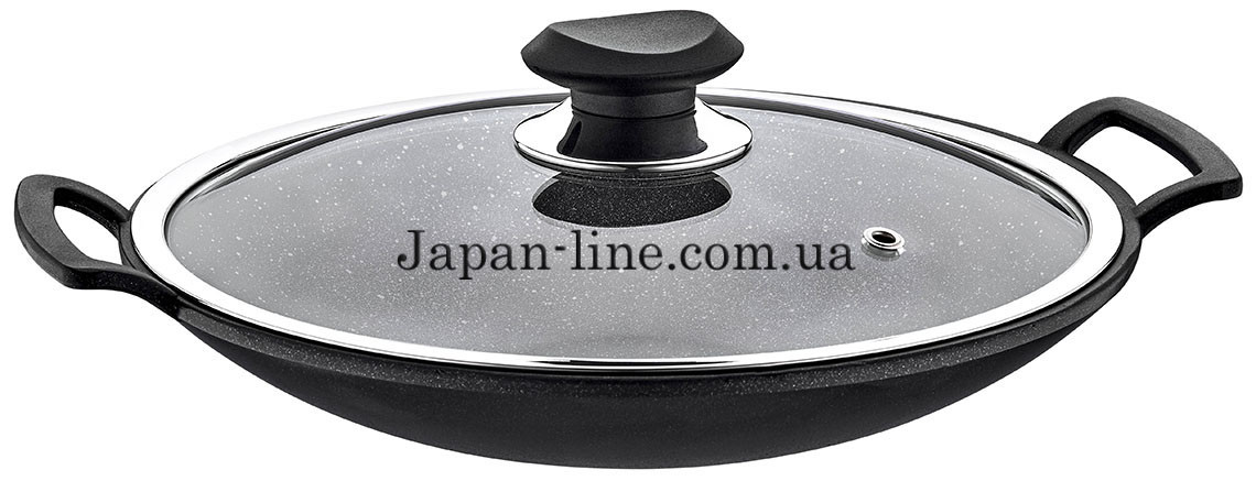 Сковорода-вок турецька OMS 3228-30 black