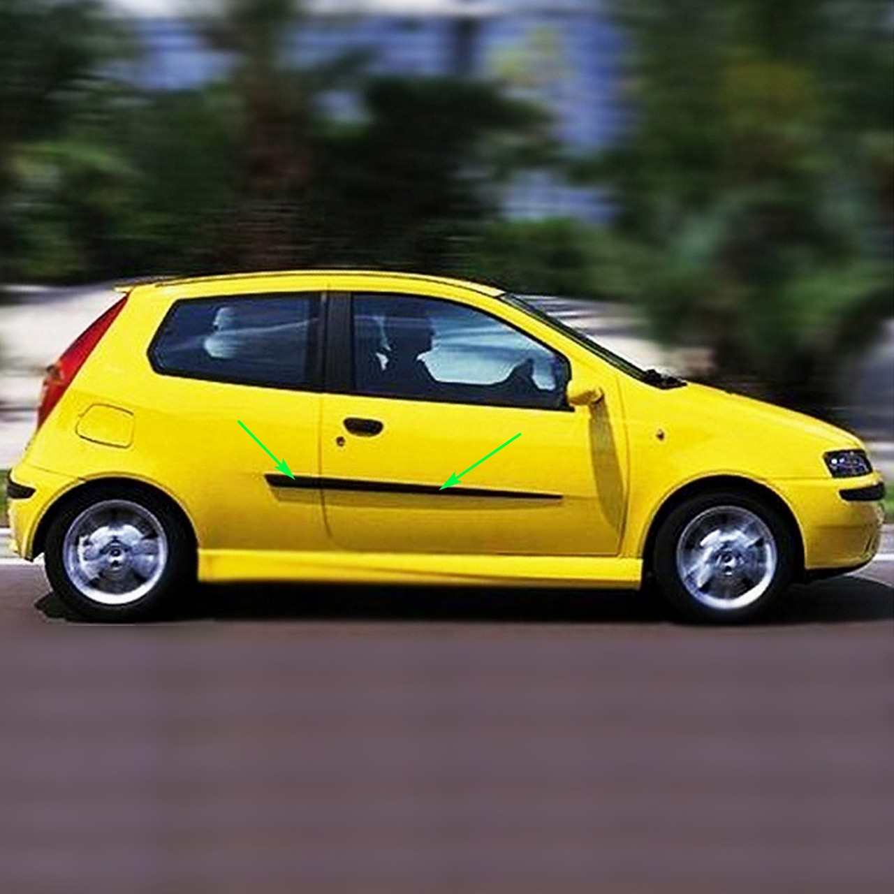 Молдинги на двері для Fiat Punto II 3Dr 1999-2010, фото 1
