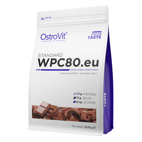 Протеїн Standard WPC80.eu OstroVit 2.27 кг Шоколад