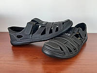 Мужские сандалии летние черные (код 9993)