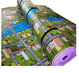 Килимок дитячий «Паркове місто», т. 11 мм, хім зшитий пінополіетилен, 120х250 см. Україна, TERMOIZOL®, фото 3