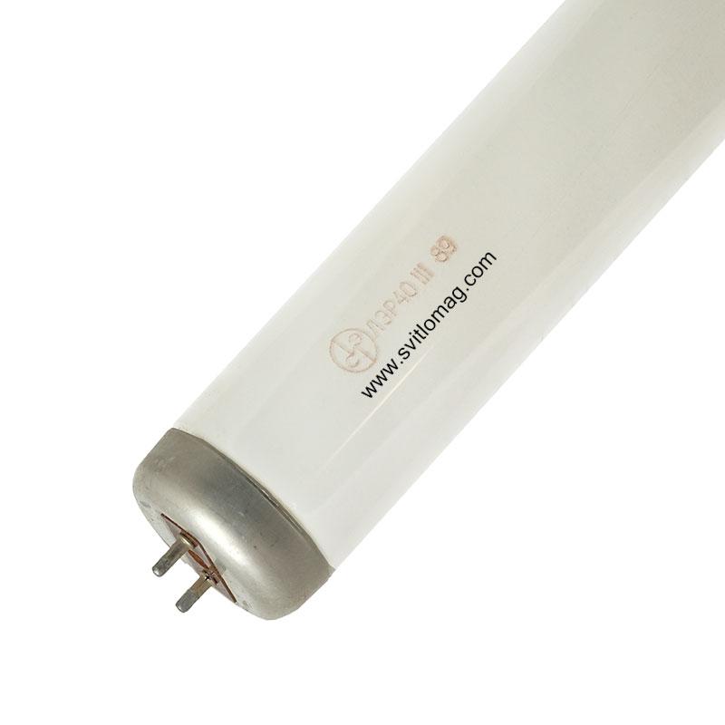 Лампа люмінесцентна еритемна ЛЭР-40 ЛИСМА G13d, фото 1