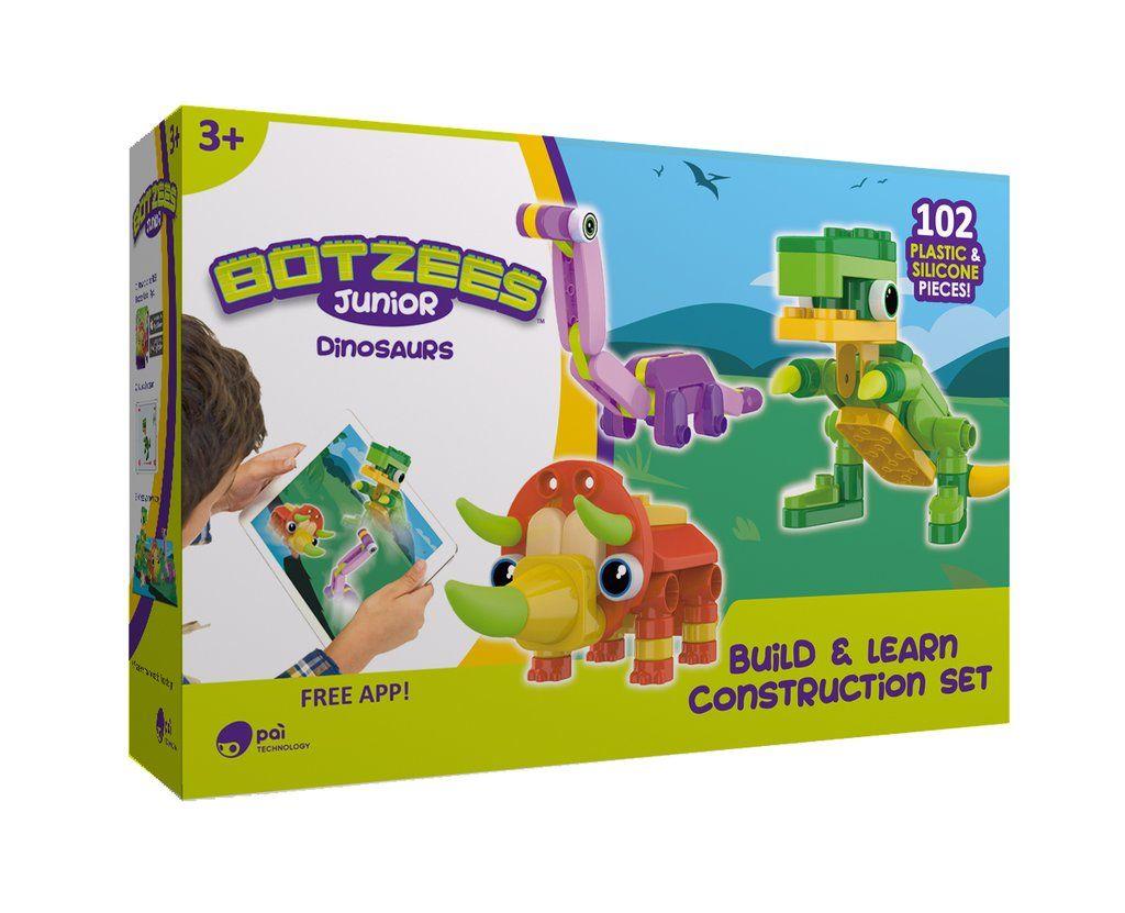 Розвивальний дитячий конструктор Botzees Динозаври 21011, фото 1