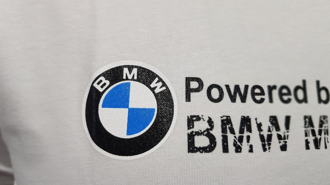Мужская спортивная футболка Puma BMW черная трикотаж коттон - фото 6 - id-p1419812212