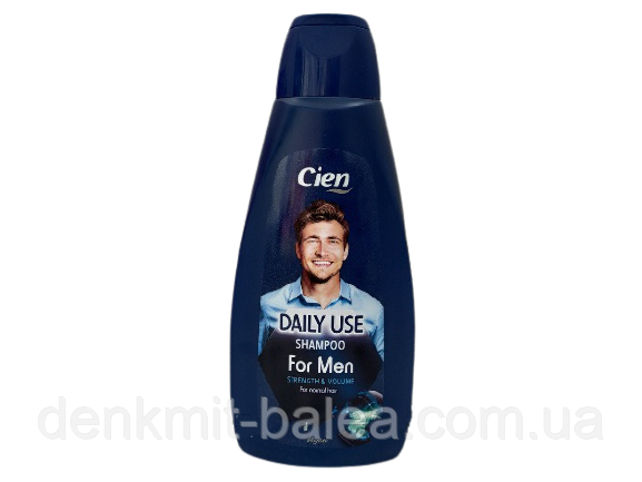Мужской шампунь для склонных к жирности волос с хмелем Cien For Men Shampon 500 мл - фото 3 - id-p213909005