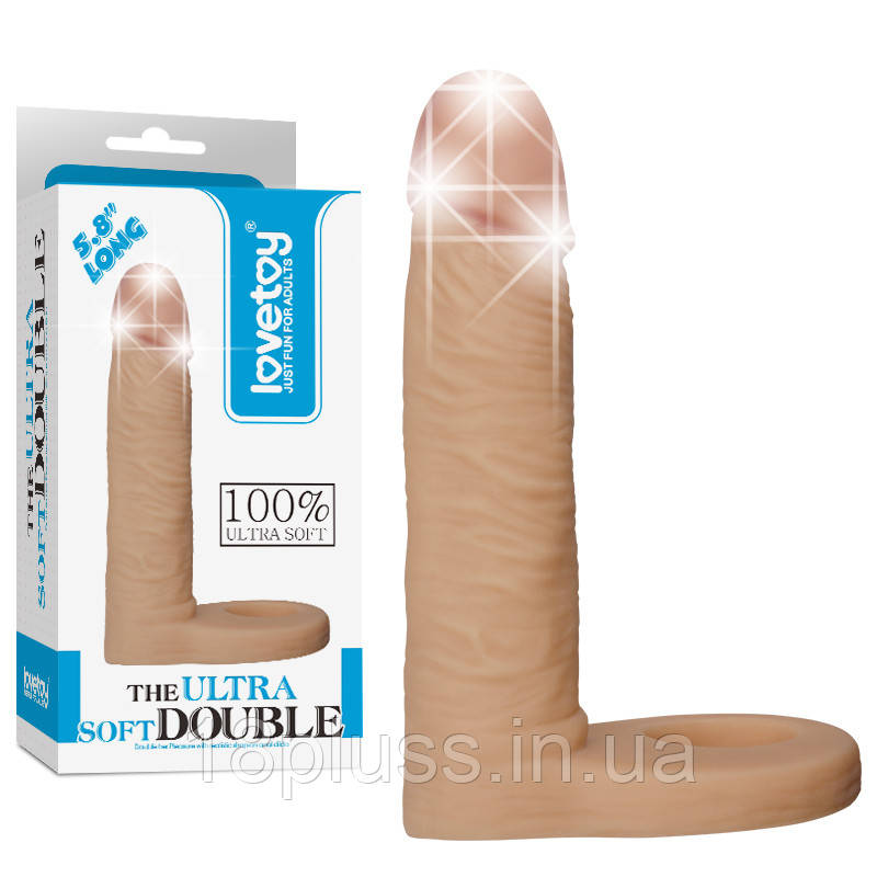 Насадка для подвійного проникнення The Ultra Soft Double 5.8", фото 1