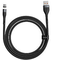 Кабель магнітний Baseus Micro USB CAMXC-KG1, 1 м, 2.1 A, чорний