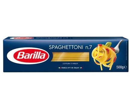 Макарони Barilla Spaghettoni n.7 спагетті 500 г Італія (опт 5 шт), фото 1