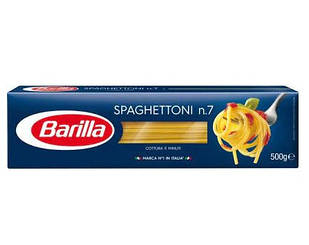 Макарони Barilla Spaghettoni n.7 спагетті 500 г Італія (опт 5 шт)