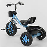 Дитячий велосипед "Гномік" триколісний BestTrike (блакитний) арт. 4405, фото 2