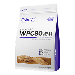 Протеїн Standard WPC80.eu OstroVit 900 г Арахісова паста