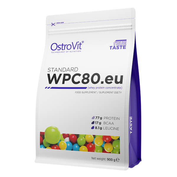 Протеїн Standard WPC80.eu OstroVit 900 г Жуйка