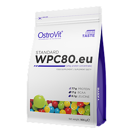 Протеїн Standard WPC80.eu OstroVit 900 г Жуйка