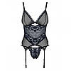 Корсет еротичний - Obsessive 866-COR-1 corset & thong L/XL, фото 4