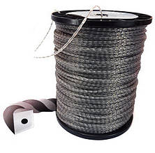 Волосінь для тримерів армована Ø 2,4 мм «кручений квадрат із житловою» (5 lb ± 570 m)