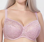 Бюстгальтер із напівм'якою чашкою мереживною на кісточках кави з молоком, фото 4