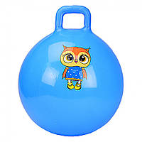 М'яч для фітнесу CB4502 у вигляді гирі  Світло-синій