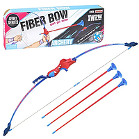 Дитячий лук 9832 A / B стріли на присосках  Синій