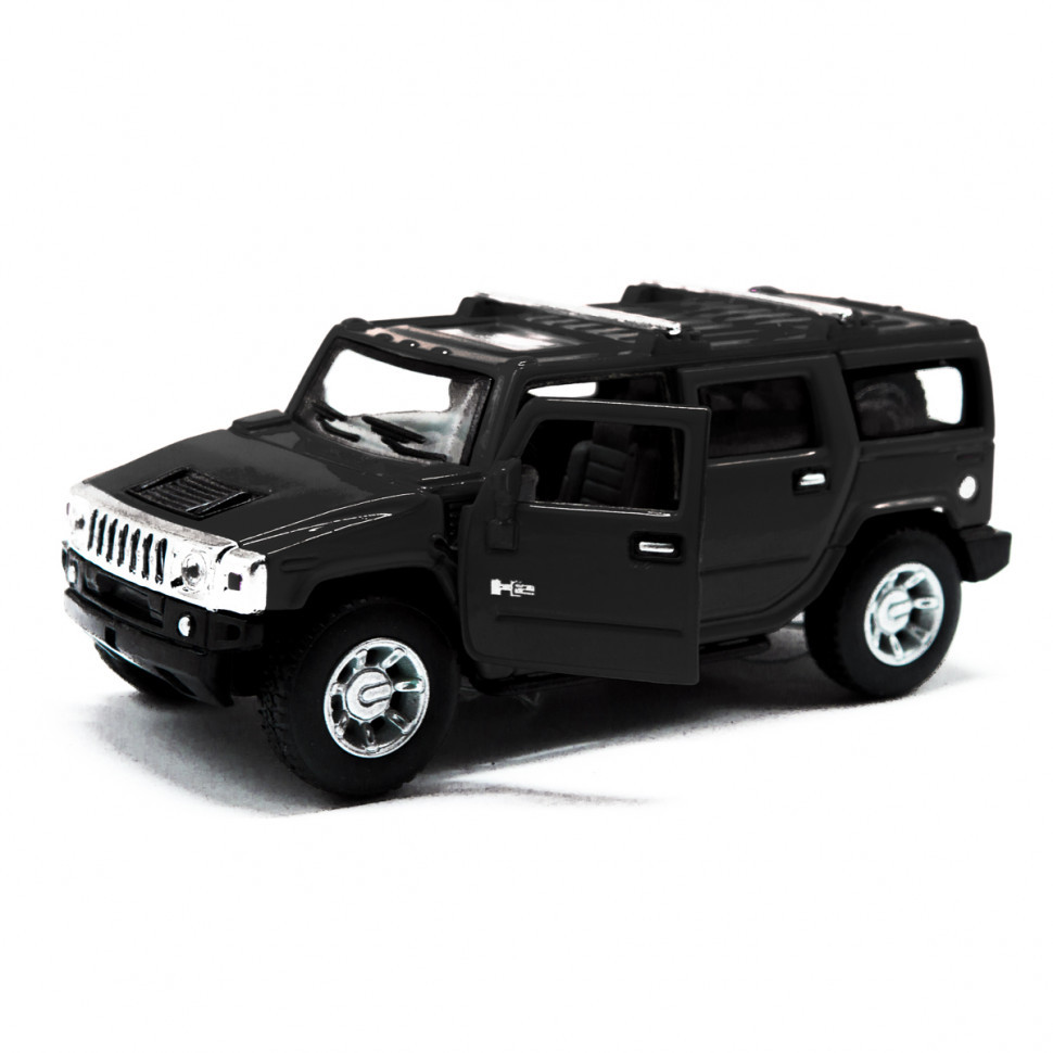 Колекційна іграшкова машинка HUMMER H2 SUV KT5337W інерційна  Чорний