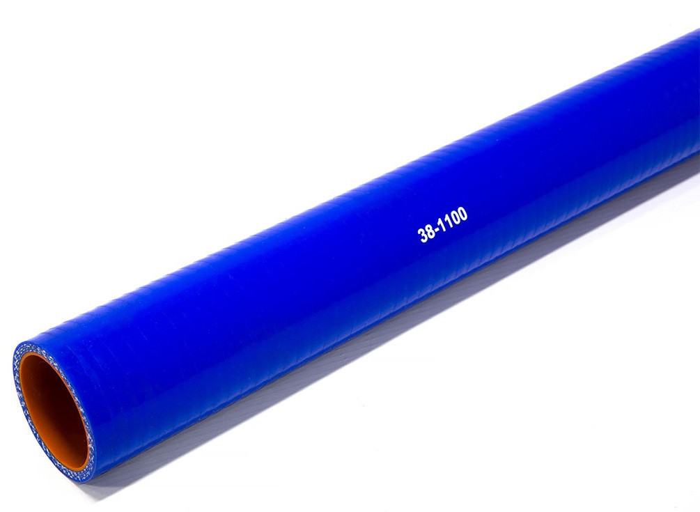 Патрубок силіконовий L-1100 мм d-38 товщин — 4 мм, фото 1