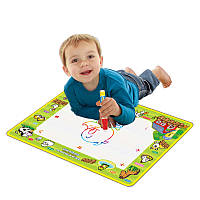 Дитячий килимок для малювання водою LT3945Light-green, ручка 2шт