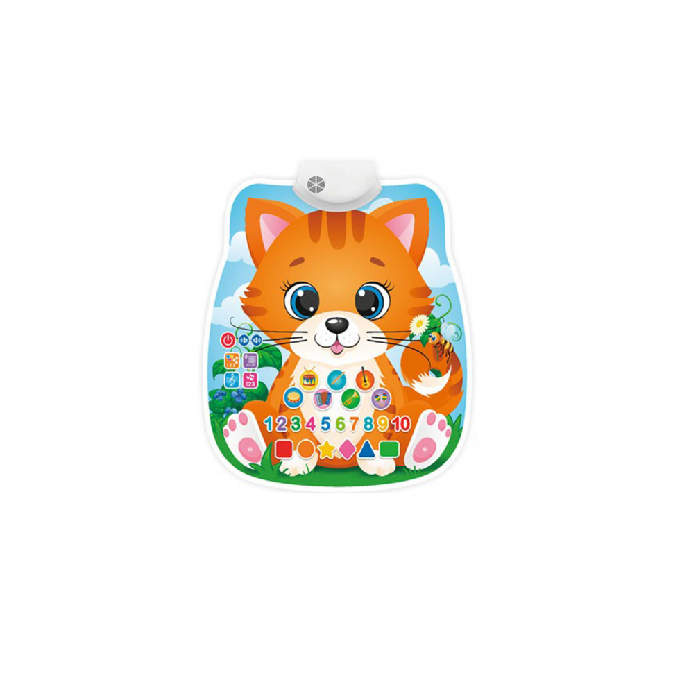 Плакат навчальний FT 0007 AB кошеня (укр) Помаранчевий